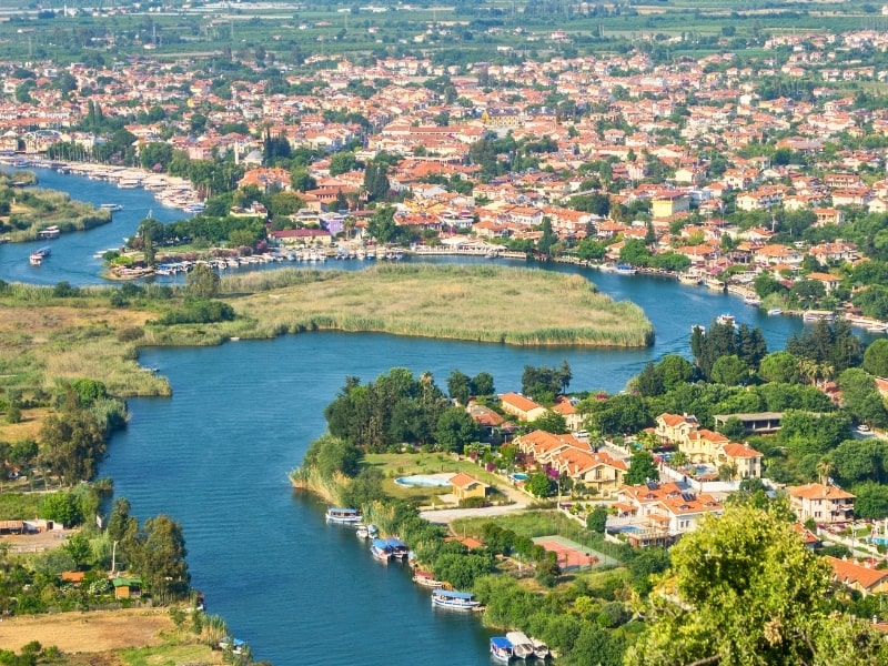 Dalyan'a Transfer (Küçük Teknelerle)