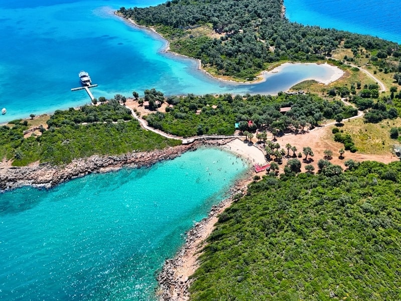 Sedir (Kleopatra) Adası & Cedrai Antik Kenti