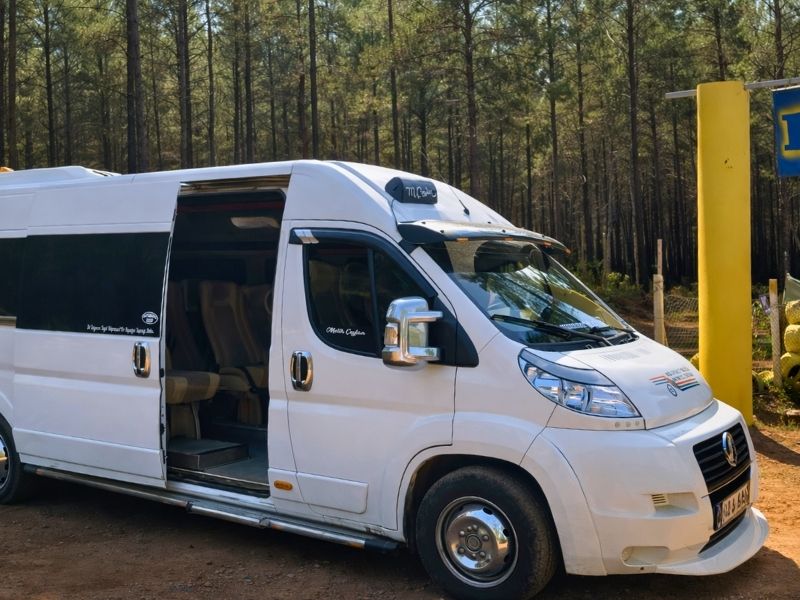 Safari Alanına Konforlu Ulaşım