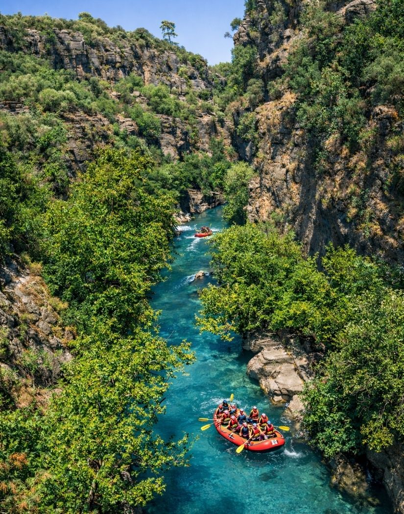 Kemer Rafting Turu 