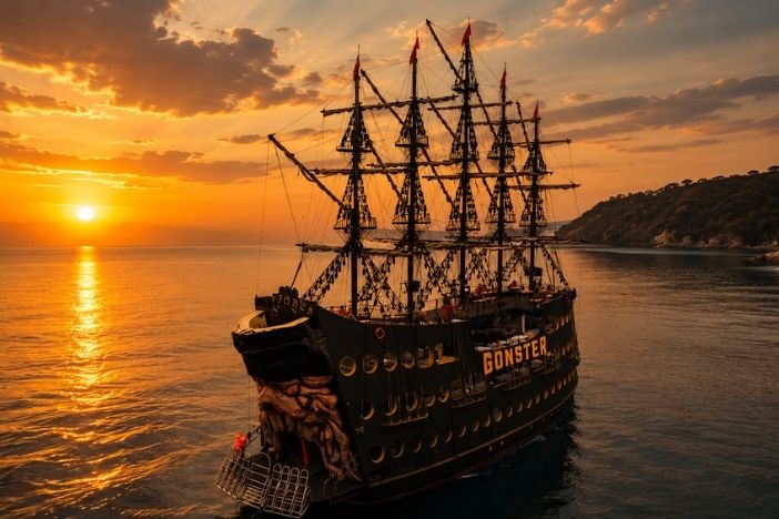 Antalya Gonster Günbatımı Tekne Turu